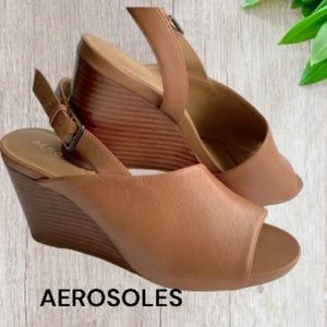 Aerosoles Wedge Sandals Shoes Size 10M